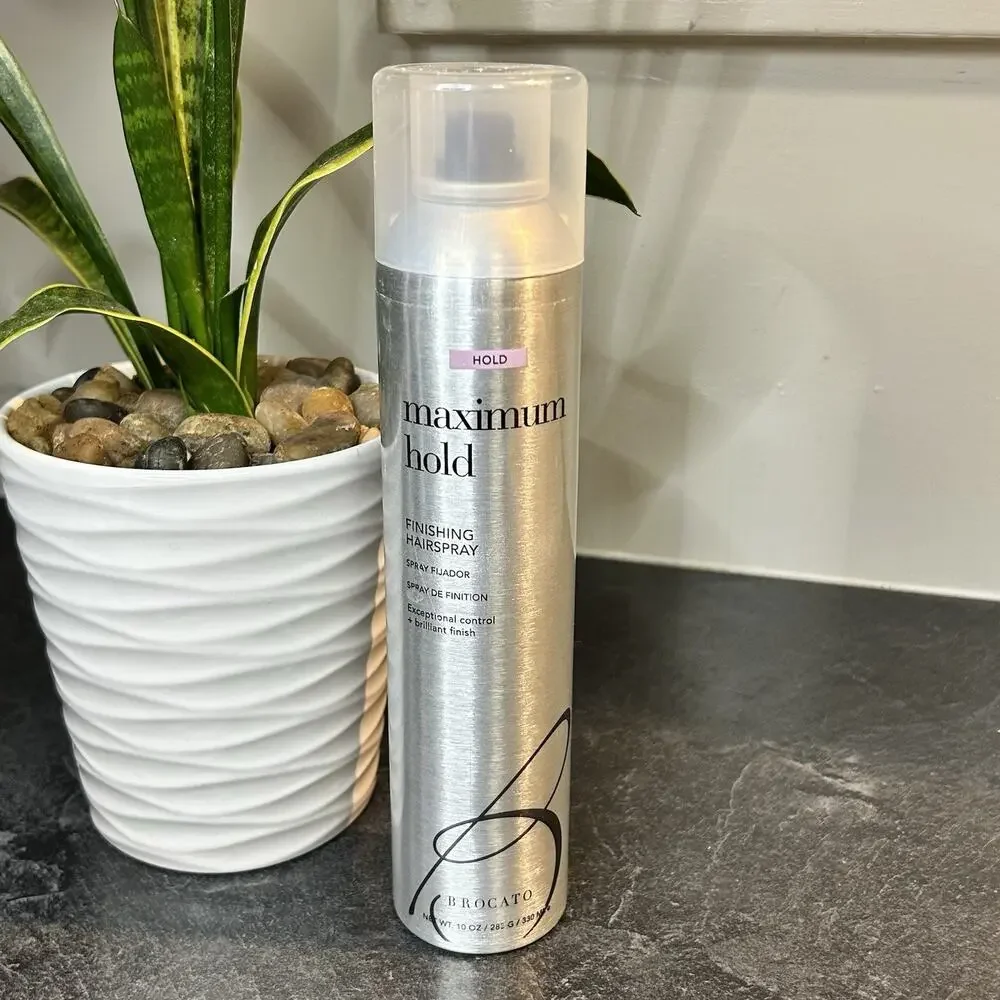 Brocato Maximum Hold Finishing HairSpray 10 oz Discontinued RARE‎